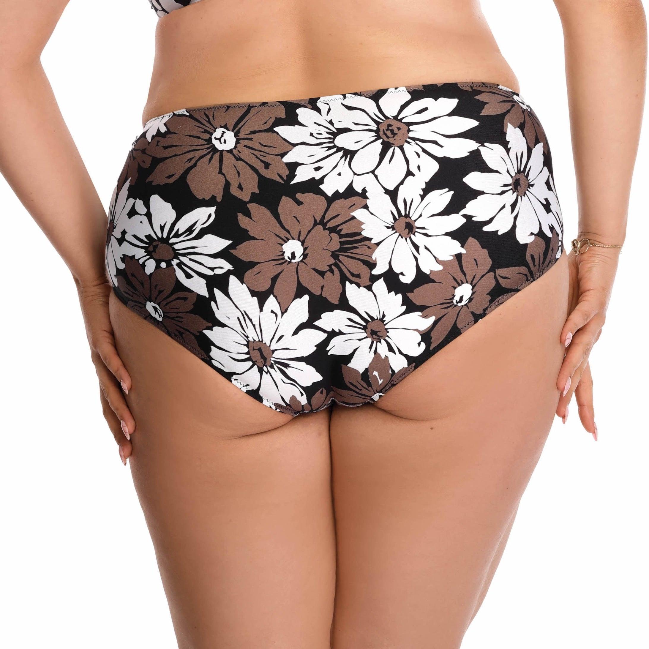 Nessa "Palermo" Banded Waist Full Bottoms - Lion's Lair Boutique - 2X, 3X, ALT, Black, Bottom, Fashion, HIW, L, M, MAR 2023, Nessa, Pattern, polish, Swimwear, XL - Nessa