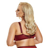 Nessa "Valentyna" Strappy Balcony Bra (E-J) - Lion's Lair Boutique - 30, 32, 34, 36, 38, 40, balcony, BRB, deep cup, E, F, Fashion, FF, G, GG, H, HH, J, lingerie, Nessa, NOV 2021, polish - Nessa