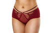 Nessa "Valentyna" Strappy Panty - Lion's Lair Boutique - 2X, 3X, ALT, Fashion, L, lingerie, M, Nessa, NOV 2021, PNT, XL - Nessa