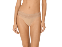 Natori "Bliss Perfection" Café One Size Thong - Lion's Lair Boutique - Bliss, continuity, L, lingerie, M, Natori, S, THG - Natori