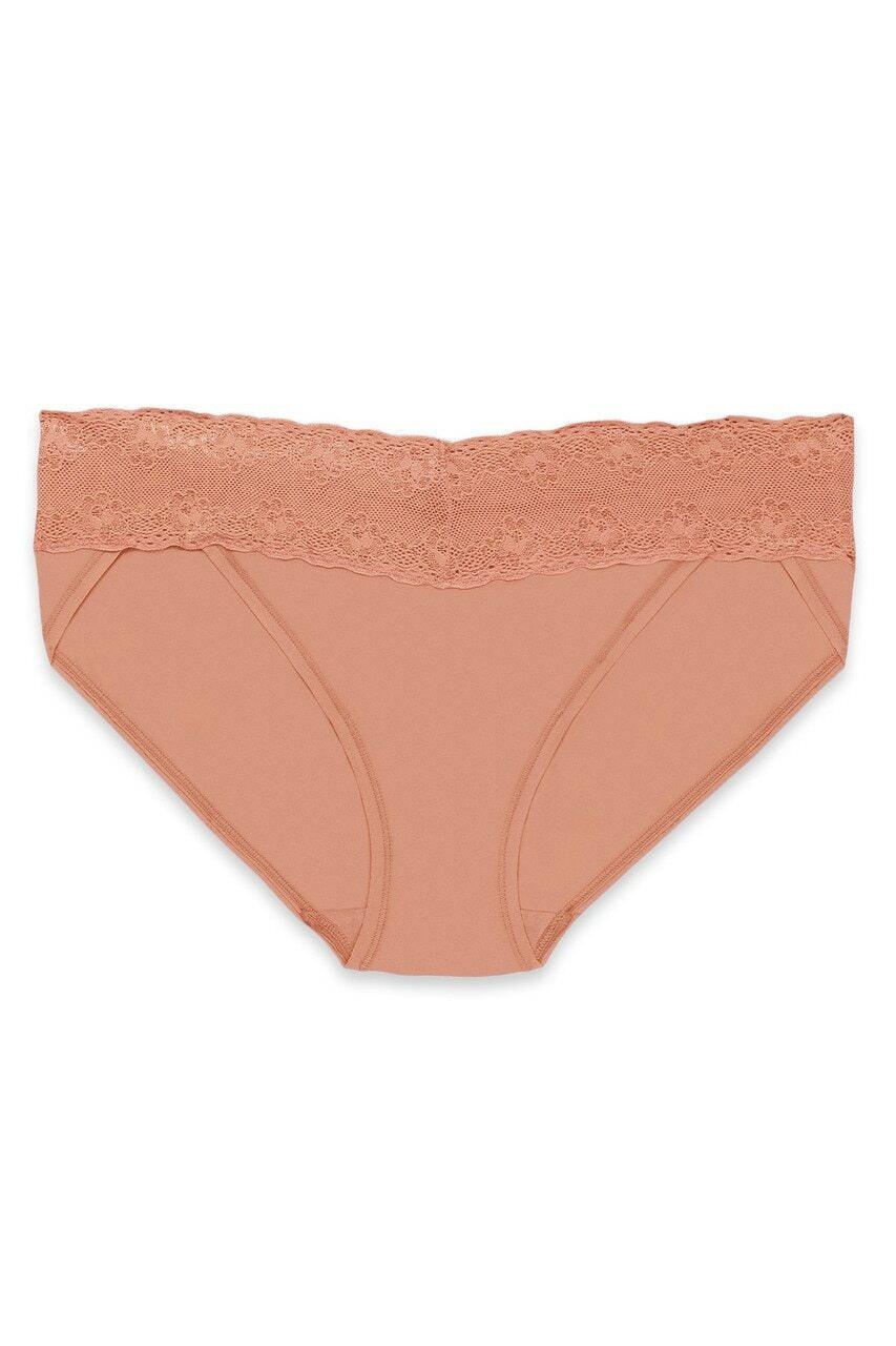 Natori "Bliss Perfection" Frose One Size V-Kini - Lion's Lair Boutique - Bliss, continuity, L, lingerie, M, Natori, PNT, S, XL - Natori