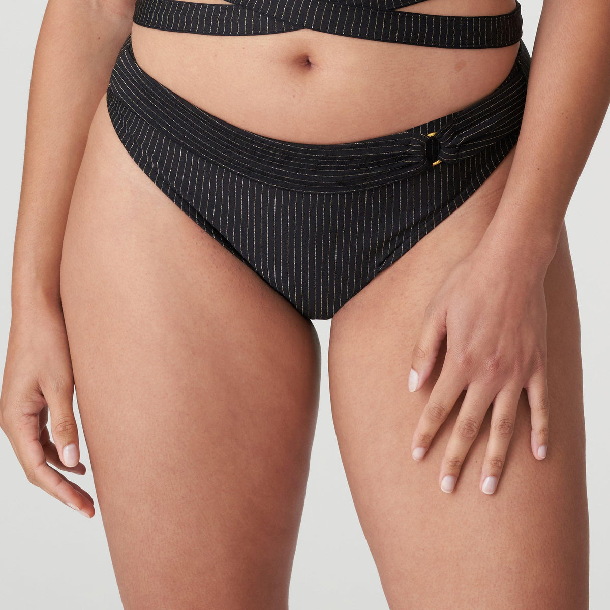 Prima Donna "Solta" Rio Bikini Briefs - Lion's Lair Boutique - 2X, Black, Bottom, Classic, Fashion, Jan 2023, L, M, Pattern, Prima Donna, Swimwear, USA - Prima Donna