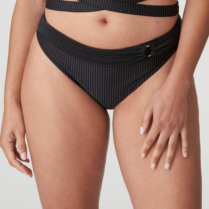 Prima Donna "Solta" Rio Bikini Briefs - Lion's Lair Boutique - 2X, Black, Bottom, Classic, Fashion, Jan 2023, L, M, Pattern, Prima Donna, Swimwear, USA - Prima Donna