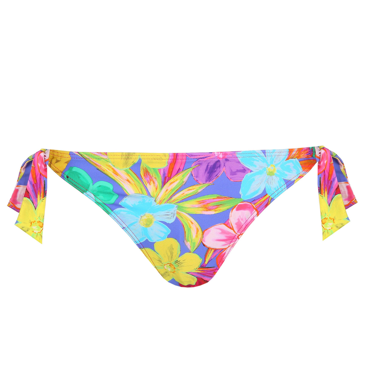 Prima Donna "Sazan" Tie Side Bikini Briefs - Lion's Lair Boutique - Bottom, Fashion, FEB 2023, L, M, Pattern, Prima Donna, S, Swimwear, TSD, XL, XS - Prima Donna