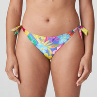 Prima Donna "Sazan" Tie Side Bikini Briefs - Lion's Lair Boutique - Bottom, Fashion, FEB 2023, L, M, Pattern, Prima Donna, S, Swimwear, TSD, XL, XS - Prima Donna