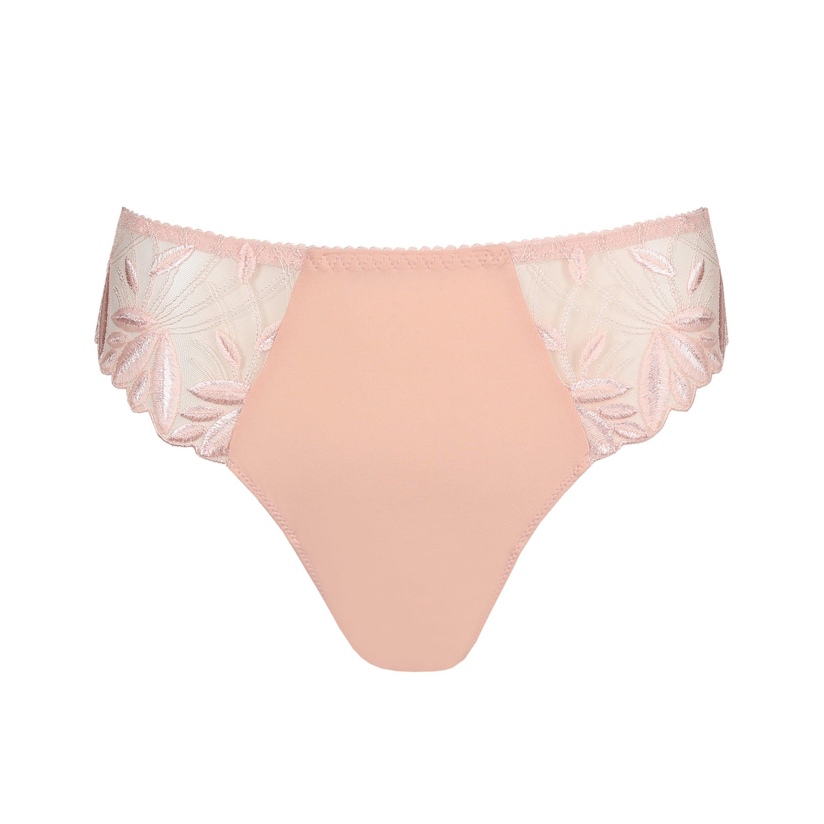 Prima Donna "Orlando" Pearly Pink Thong - Lion's Lair Boutique