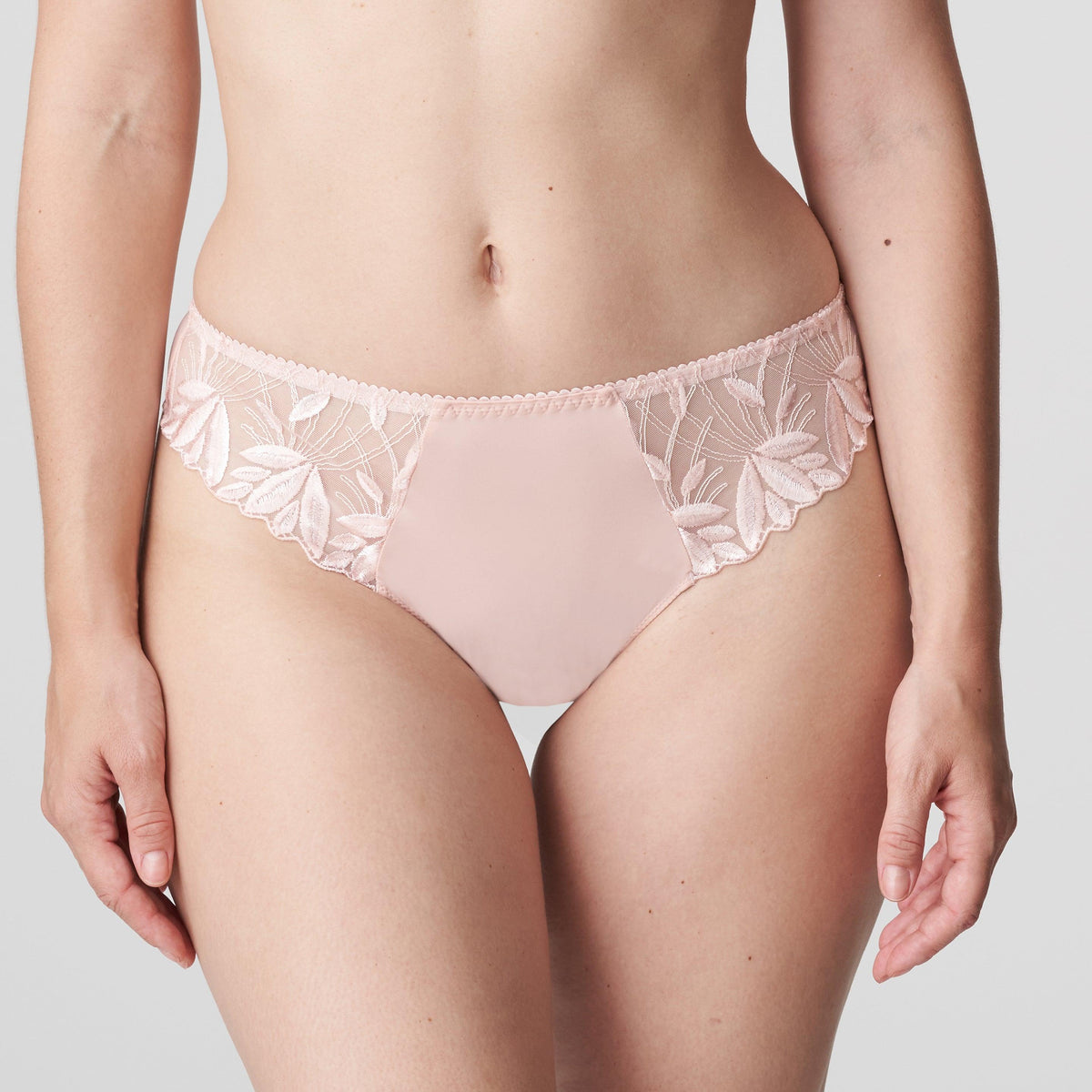 Prima Donna "Orlando" Pearly Pink Thong - Lion's Lair Boutique