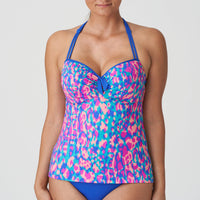 Prima Donna "Karpen" UW Padded Full Cup Tankini - Lion's Lair Boutique - 34, 36, 38, 40, C, D, E, F, Fashion, G, Jan 2023, Prima Donna, Royal Blue, Swimwear, Tankini, TNP - Prima Donna