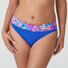 Prima Donna "Karpen" Bikini Fold Briefs - Lion's Lair Boutique - 2X, 3X, 4X, Adjustable, Bottom, Fashion, Jan 2023, L, M, Pattern, Prima Donna, Royal Blue, S, Swimwear, USF, XL - Prima Donna