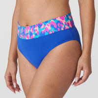 Prima Donna "Karpen" Bikini Fold Briefs - Lion's Lair Boutique - 2X, 3X, 4X, Adjustable, Bottom, Fashion, Jan 2023, L, M, Pattern, Prima Donna, Royal Blue, S, Swimwear, USF, XL - Prima Donna
