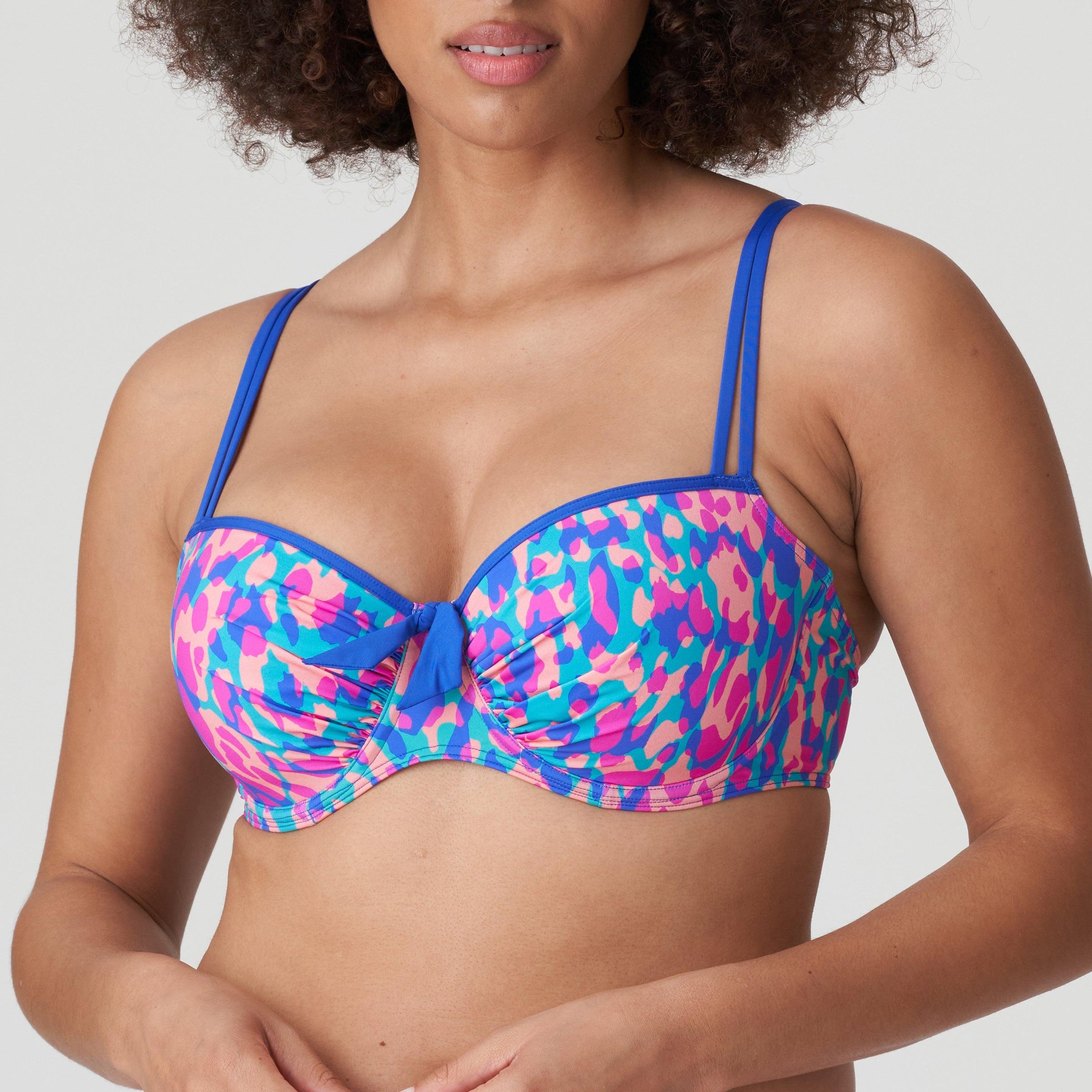 Prima Donna "Karpen" UW Padded Balcony Bikini Top - Lion's Lair Boutique - 30, 32, 34, 36, 38, 40, 42, Bikini, C, D, E, F, Fashion, G, H, Jan 2023, Prima Donna, Royal Blue, Swimwear, UWP - Prima Donna