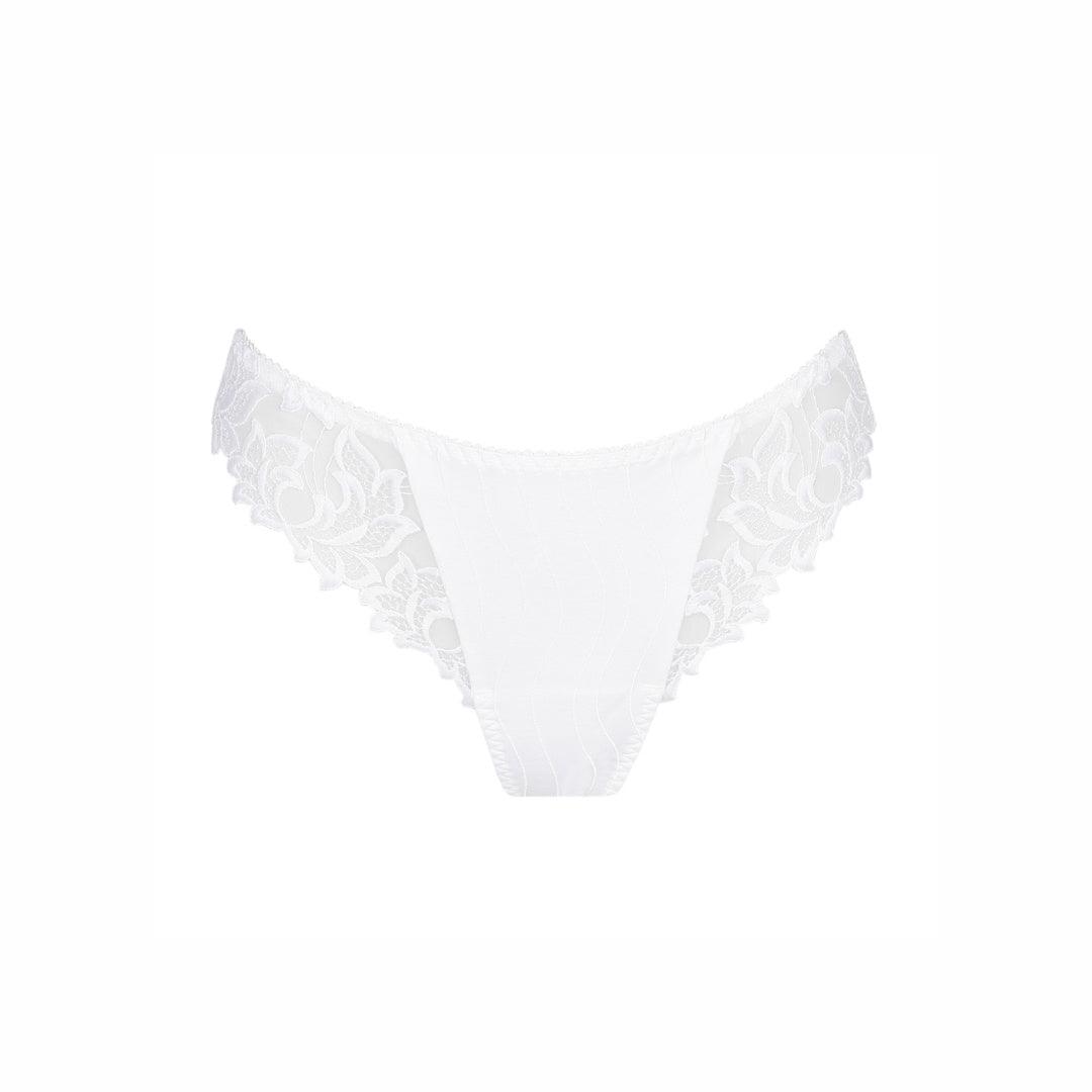 Prima Donna "Deauville" White Thong - Lion's Lair Boutique