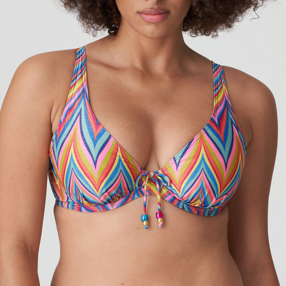 Prima Donna "Kea" UW Half Padded Plunge Bikini Top