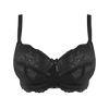 Panache "Andorra" Black Non Wired Full Cup Bra - Lion's Lair Boutique - 28, 30, 32, 34, 36, 38, 40, Andorra, continuity, D, DD, E, F, FF, full cup, G, GG, H, HH, J, lingerie, Panache, SFT, wireless - Panache