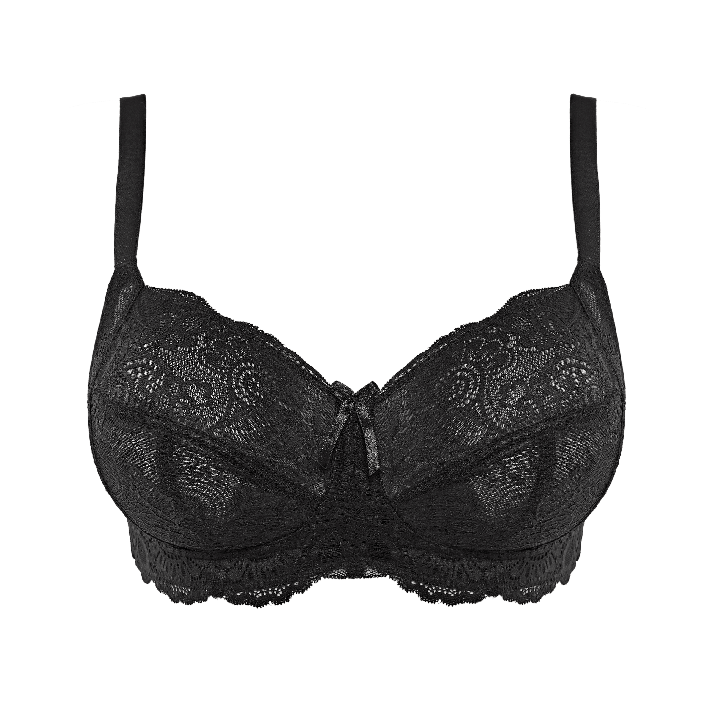 Panache Andorra Black Non Wired Full Cup Bra (D-J) – Lion's Lair