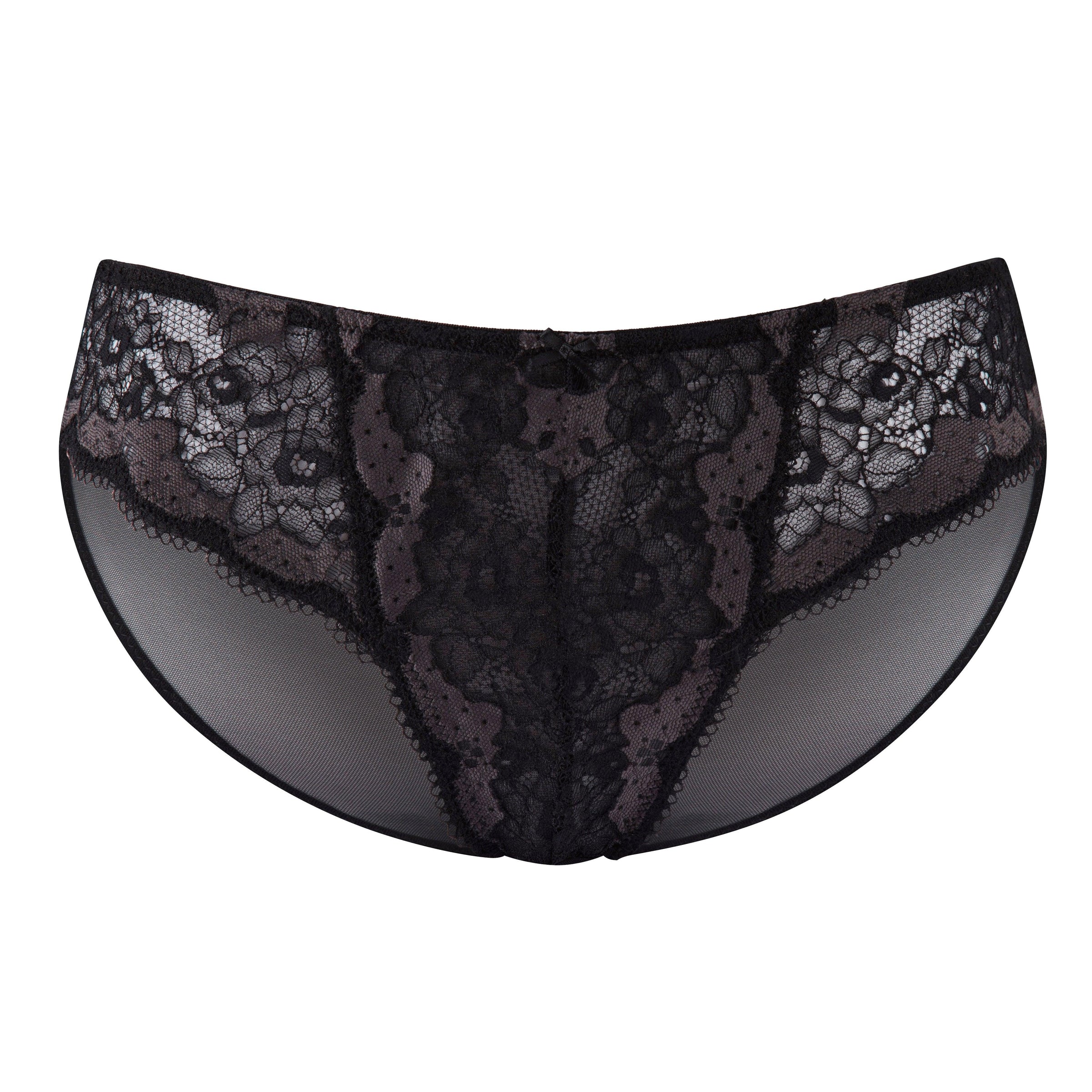 Panache "Clara" Charcoal Brief - Lion's Lair Boutique - 2X, 3X, Clara, continuity, L, lingerie, M, Panache, PNT, S, XL, XS - Panache