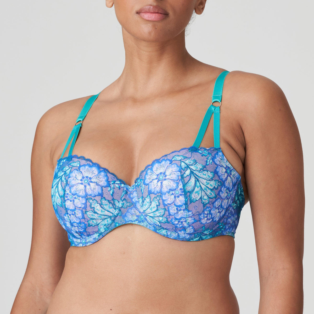 Prima Donna Twist "Morro Bay" UW Padded Balcony Bra - Lion's Lair Boutique - 30, 32, 34, 36, 38, BRH, D, E, F, Fashion, G, H, Jan 2023, lingerie, Prima Donna, Twist - Prima Donna