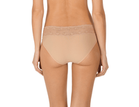 Natori "Bliss Perfection" Café One Size V-Kini - Lion's Lair Boutique - Bliss, continuity, L, lingerie, M, Natori, PNT, S, XL - Natori