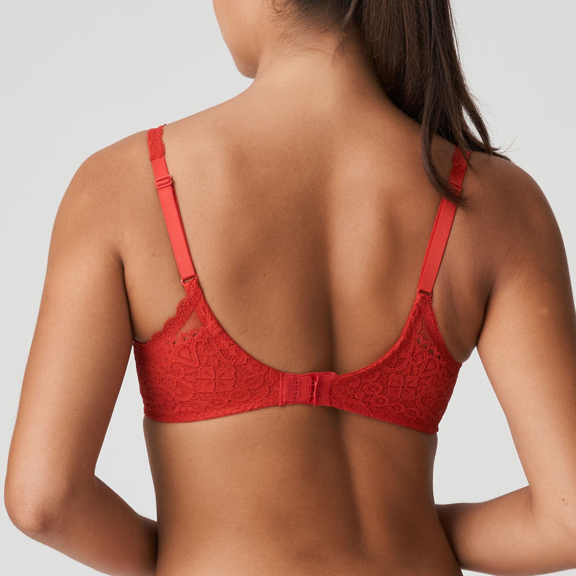 Prima Donna Twist "I Do" Scarlet UW Padded Balcony Bra - Lion's Lair Boutique