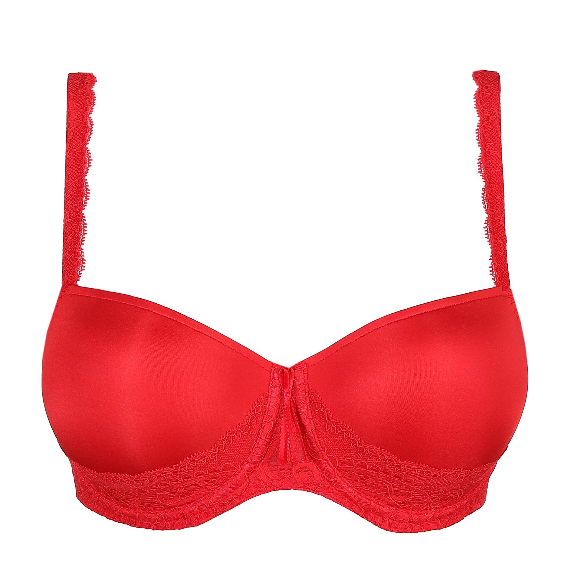 Prima Donna Twist I Do Scarlet UW Padded Balcony Bra (C-H