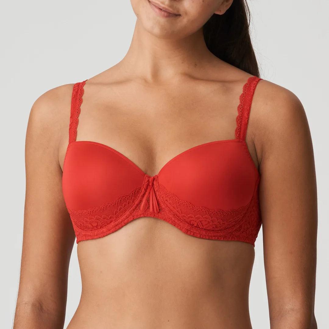 Prima Donna Twist "I Do" Scarlet UW Padded Balcony Bra - Lion's Lair Boutique