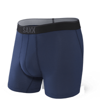 Saxx "Quest" Quick Dry Midnight II Boxer Brief - Lion's Lair Boutique - 2X, Boxer, continuity, L, M, QUE, Quest, S, Saxx, XL, XS - Saxx