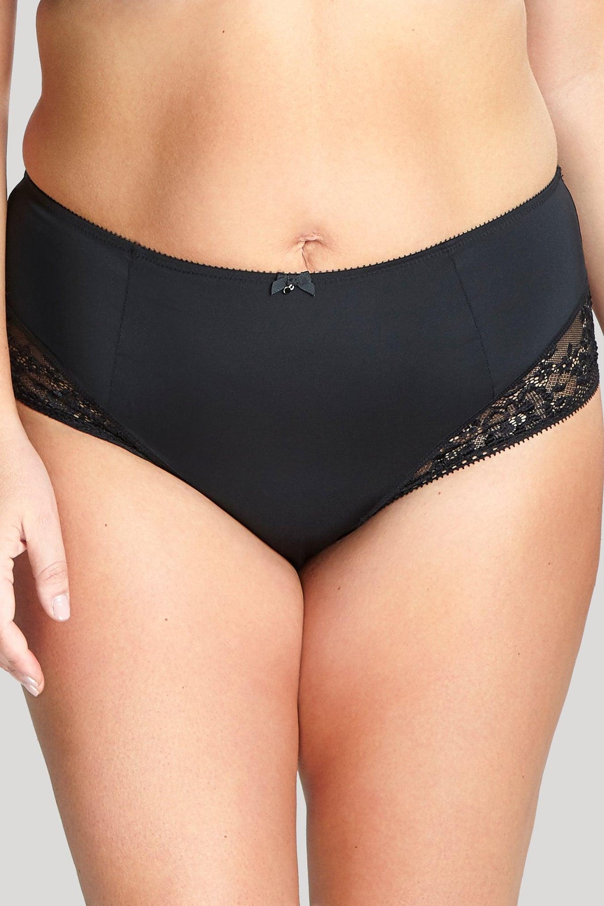 Sculptresse "Roxie" Black High Waist Brief - Lion's Lair Boutique - 2X, 3X, 4X, 5X, 6X, ALT, continuity, HIW, L, lingerie, M, Roxie, Sculptresse, XL - Sculptresse