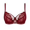 Subtille "Linda" Claret UW Balcony Bra - Lion's Lair Boutique - 30, 32, 34, 36, 38, 40, 42, 44, 46, 48, balcony, BRB, C, continuity, D, DD, deep cup, E, F, FF, G, GG, H, HH, J, JJ, K, KK, Linda, lingerie, polish, Subtille - Subtille