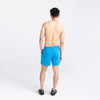 Saxx "Oh Buoy" Tropical Blue 5" Trunks - Lion's Lair Boutique - 2X, BOX, Fashion, FEB 2023, L, M, S, Saxx, Swimwear, XL - Saxx