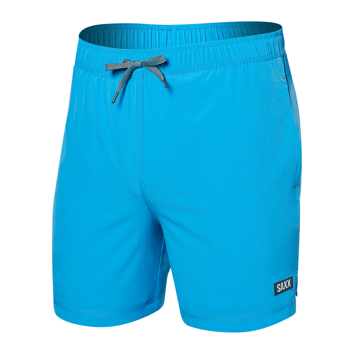Saxx "Oh Buoy" Tropical Blue 5" Trunks - Lion's Lair Boutique - 2X, BOX, Fashion, FEB 2023, L, M, S, Saxx, Swimwear, XL - Saxx