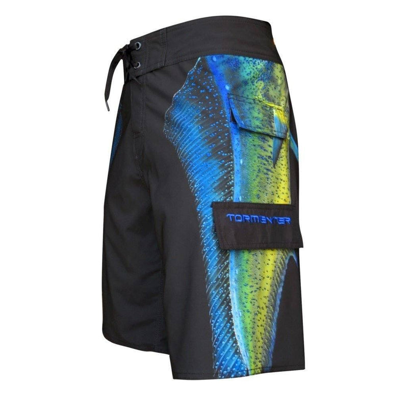 Tormenter Ocean "Side To" Mahi 4x4 Boardshorts - Lion's Lair Boutique - 28, 30, 32, 34, 36, 38, 40, 42, BRD, men, Swimwear - Tormenter