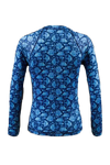 Tormenter Ocean Women's Navy Angelfish Printed Performance Shirt