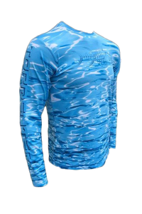 Tormenter Ocean Hydraflek Blue Men's Performance Shirt