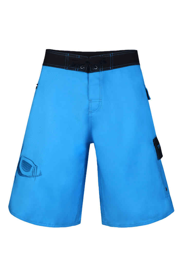 Tormenter Ocean "Waterman" Blue on Blue 5 Pocket Boardshorts - Lion's Lair Boutique - 30, 32, 34, 36, 38, 40, 42, 44, 46, BRD, men, Swimwear - Tormenter