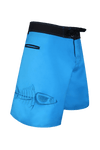 Tormenter Ocean "Waterman" Blue on Blue 5 Pocket Boardshorts - Lion's Lair Boutique - 30, 32, 34, 36, 38, 40, 42, 44, 46, BRD, men, Swimwear - Tormenter