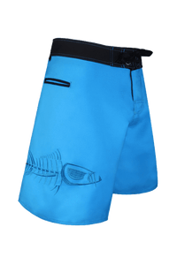 Tormenter Ocean "Waterman" Blue on Blue 5 Pocket Boardshorts