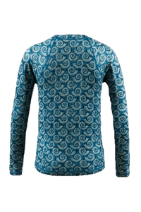 Tormenter Ocean Women's Nautilus Teal Printed Performance Shirt - Lion's Lair Boutique - ALT, L, M, S, Swimwear, UV, XL, XS, XXS - Tormenter