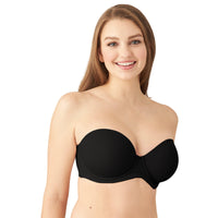 Wacoal "Red Carpet" Black UW Strapless Bra - Lion's Lair Boutique - 30, 32, 34, 36, 38, 40, 42, 44, B, BNS, C, continuity, D, DD, E, F, FF, G, lingerie, Red Carpet, Strapless, Wacoal - Wacoal