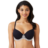 Wacoal "Embrace Lace" Black UW Contour Bra - Lion's Lair Boutique - 30, 32, 34, 36, 38, 40, B, BST, C, continuity, D, DD, E, Embrace Lace, lingerie, seamless, Wacoal - Wacoal