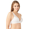 Wacoal "Embrace Lace"White Wire Free Bralette - Lion's Lair Boutique - 30, 32, 34, 36, 38, 40, 42, B, C, continuity, D, DD, E, Embrace Lace, F, LET, lingerie, Wacoal, wireless - Wacoal