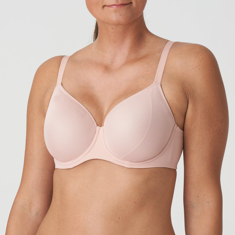 Prima Donna "Figuras" Powder Rose UW Non Padded Full Cup Seamless Bra (C-G) - Lion's Lair Boutique - 32, 34, 36, 38, 40, BSB, C, continuity, D, E, F, Figuras, full cup, G, lingerie, Prima Donna, seamless - Prima Donna